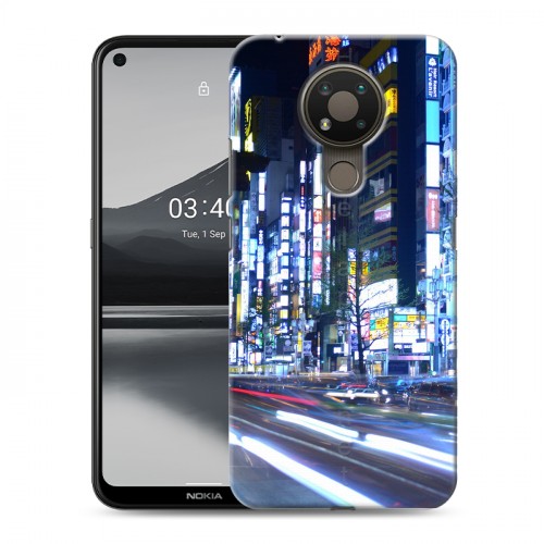 Дизайнерский силиконовый чехол для Nokia 3.4 Токио