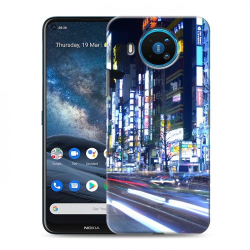 Дизайнерский силиконовый чехол для Nokia 8.3 Токио