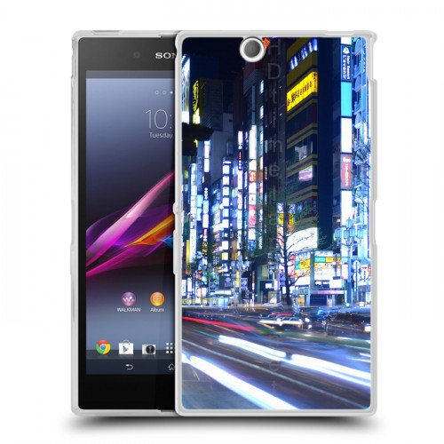 Дизайнерский пластиковый чехол для Sony Xperia Z Ultra  Токио