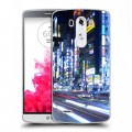 Дизайнерский силиконовый чехол для LG G3 (Dual-LTE) Токио
