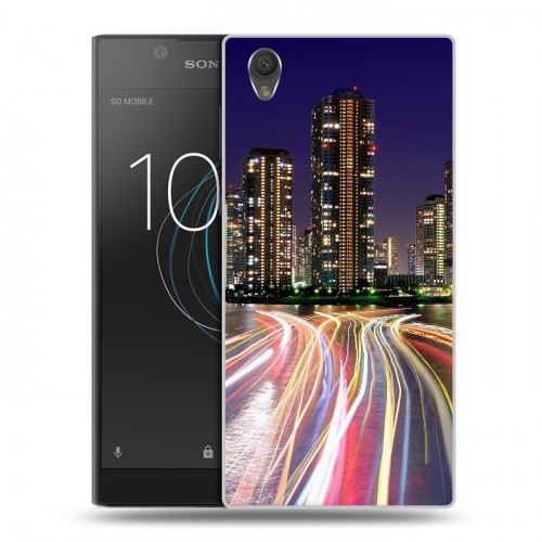 Дизайнерский пластиковый чехол для Sony Xperia L1 Токио