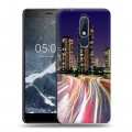 Дизайнерский пластиковый чехол для Nokia 5.1 Токио