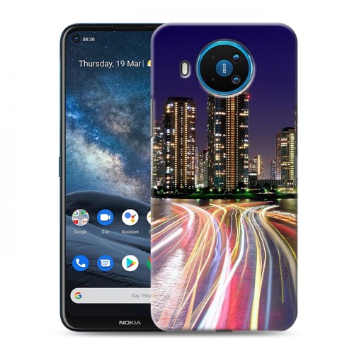 Дизайнерский силиконовый чехол для Nokia 8.3 Токио