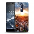 Дизайнерский пластиковый чехол для Nokia 5.1 Токио