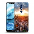 Дизайнерский пластиковый чехол для Nokia 5.1 Plus Токио