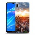 Дизайнерский пластиковый чехол для Huawei Y6 (2019) Токио