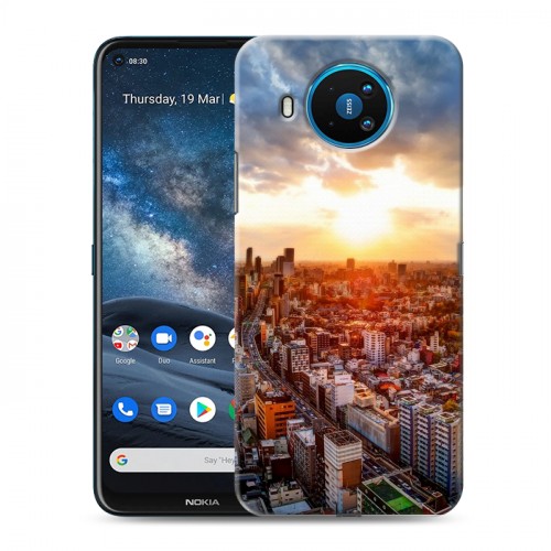 Дизайнерский силиконовый чехол для Nokia 8.3 Токио