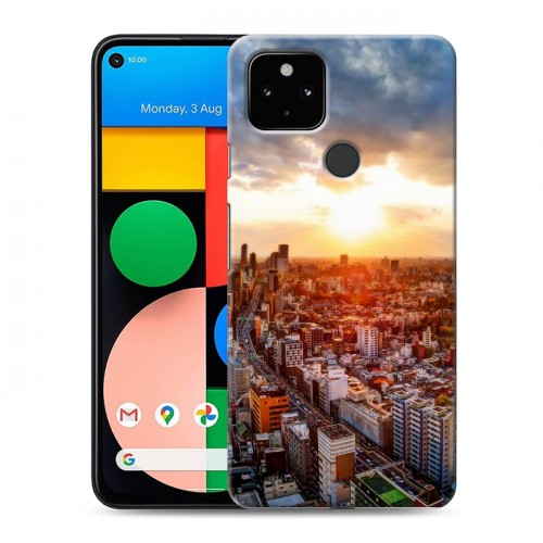 Дизайнерский силиконовый чехол для Google Pixel 4a 5G Токио