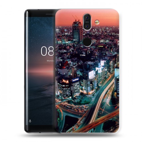 Дизайнерский силиконовый чехол для Nokia 8 Sirocco Токио