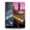 Дизайнерский пластиковый чехол для Nokia 5.1 Токио