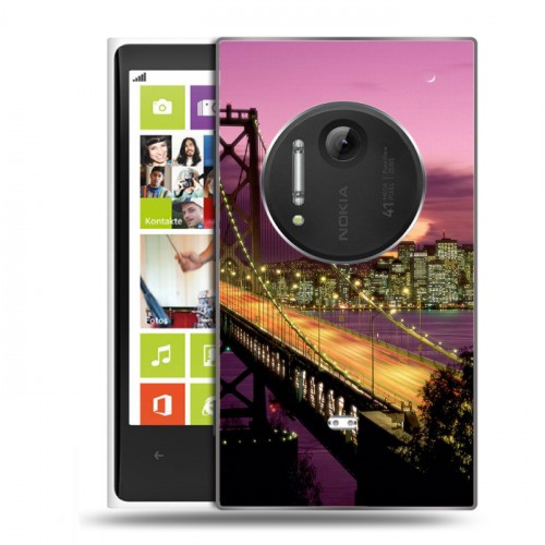 Дизайнерский пластиковый чехол для Nokia Lumia 1020 Токио