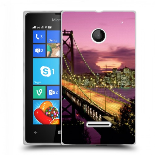 Дизайнерский пластиковый чехол для Microsoft Lumia 435 Токио