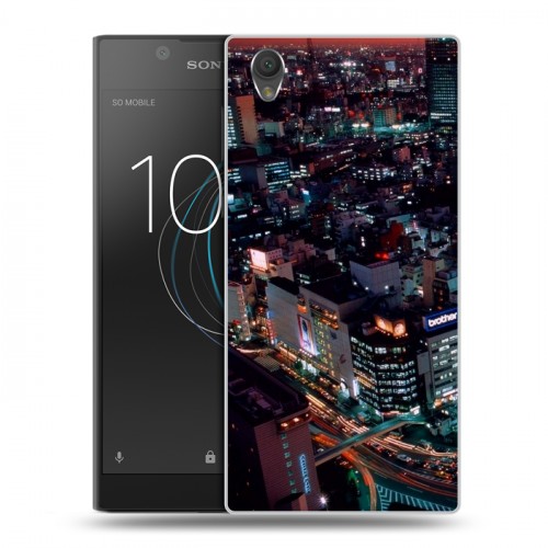 Дизайнерский пластиковый чехол для Sony Xperia L1 Токио