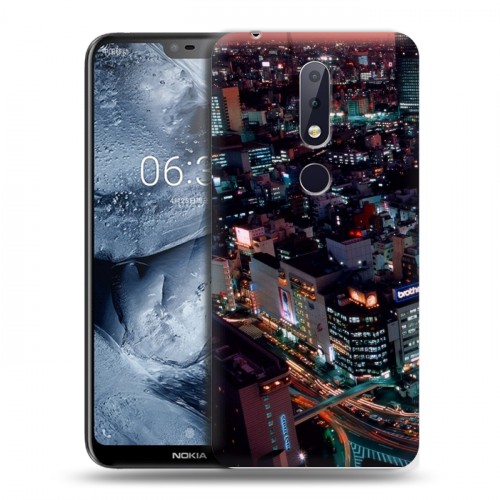 Дизайнерский пластиковый чехол для Nokia 6.1 Plus Токио