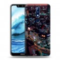 Дизайнерский пластиковый чехол для Nokia 5.1 Plus Токио