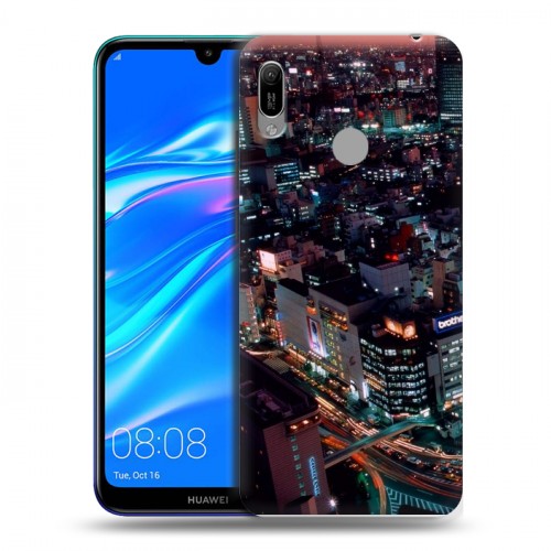 Дизайнерский пластиковый чехол для Huawei Y6 (2019) Токио