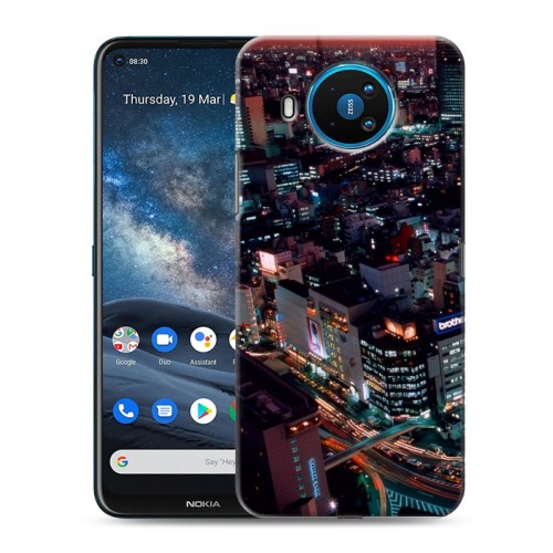 Дизайнерский силиконовый чехол для Nokia 8.3 Токио