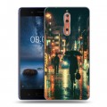 Дизайнерский пластиковый чехол для Nokia 8 Токио