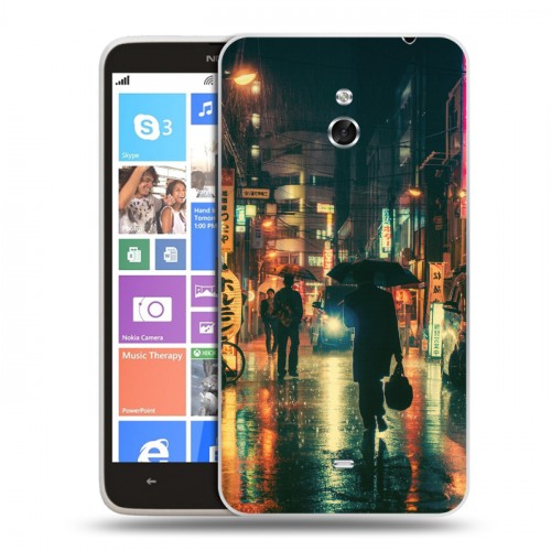 Дизайнерский пластиковый чехол для Nokia Lumia 1320 Токио