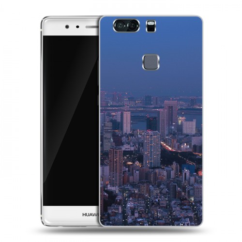 Дизайнерский пластиковый чехол для Huawei P9 Plus Токио