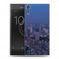 Дизайнерский пластиковый чехол для Sony Xperia XZs Токио