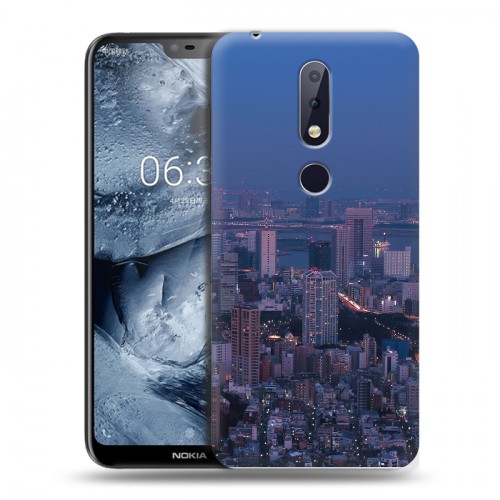 Дизайнерский силиконовый чехол для Nokia 6.1 Plus Токио