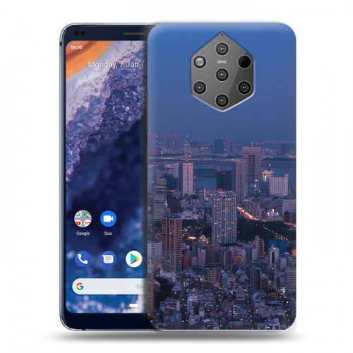 Дизайнерский силиконовый чехол для Nokia 9 PureView Токио