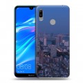 Дизайнерский пластиковый чехол для Huawei Y6 (2019) Токио