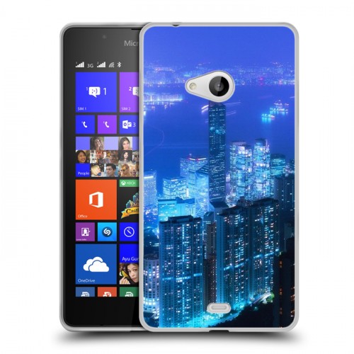 Дизайнерский пластиковый чехол для Microsoft Lumia 540 Токио