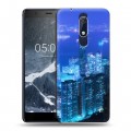 Дизайнерский пластиковый чехол для Nokia 5.1 Токио