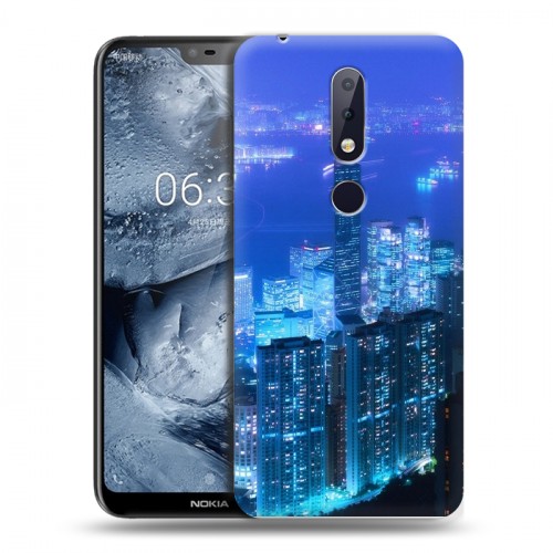 Дизайнерский силиконовый чехол для Nokia 6.1 Plus Токио