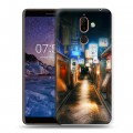 Дизайнерский пластиковый чехол для Nokia 7 Plus Токио