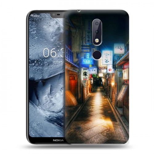 Дизайнерский пластиковый чехол для Nokia 6.1 Plus Токио