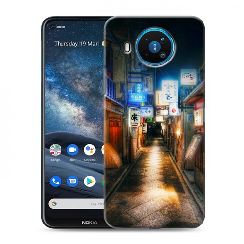 Дизайнерский силиконовый чехол для Nokia 8.3 Токио