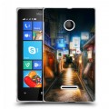 Дизайнерский пластиковый чехол для Microsoft Lumia 435 Токио