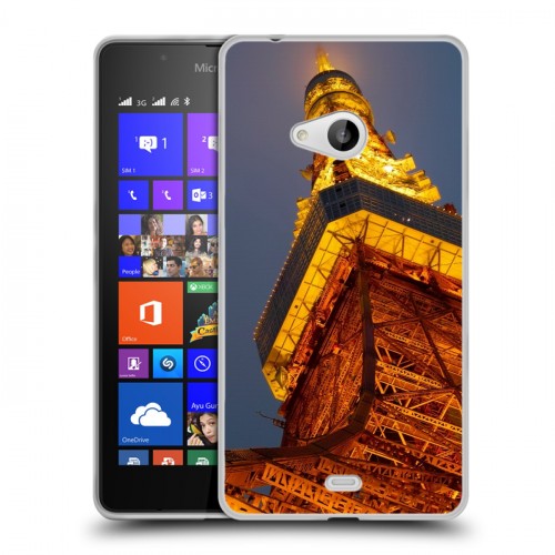 Дизайнерский пластиковый чехол для Microsoft Lumia 540 Токио