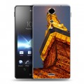 Дизайнерский пластиковый чехол для Sony Xperia TX Токио