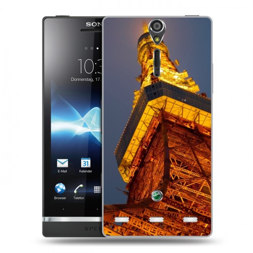 Дизайнерский пластиковый чехол для Sony Xperia S Токио