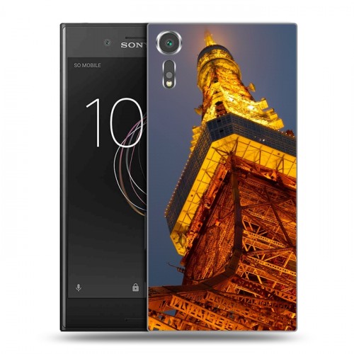 Дизайнерский пластиковый чехол для Sony Xperia XZs Токио