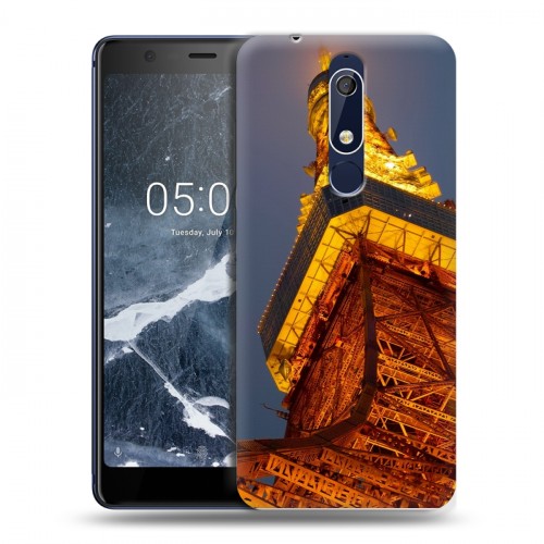 Дизайнерский пластиковый чехол для Nokia 5.1 Токио