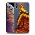 Дизайнерский силиконовый чехол для Iphone Xs Max Токио