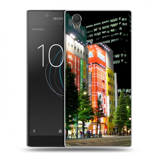 Дизайнерский пластиковый чехол для Sony Xperia L1 Токио