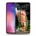 Дизайнерский силиконовый с усиленными углами чехол для Xiaomi Mi9 Токио