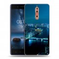 Дизайнерский пластиковый чехол для Nokia 8 Токио