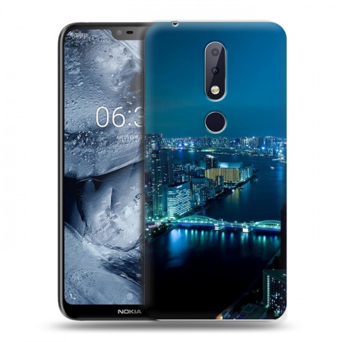 Дизайнерский пластиковый чехол для Nokia 6.1 Plus Токио