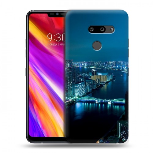 Дизайнерский пластиковый чехол для LG G8 ThinQ Токио