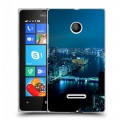 Дизайнерский пластиковый чехол для Microsoft Lumia 435 Токио