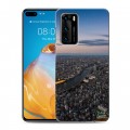 Дизайнерский силиконовый с усиленными углами чехол для Huawei P40 Токио