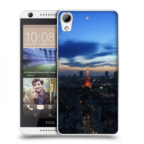 Дизайнерский силиконовый чехол для HTC Desire 626 Токио