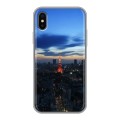 Дизайнерский силиконовый чехол для Iphone x10 Токио